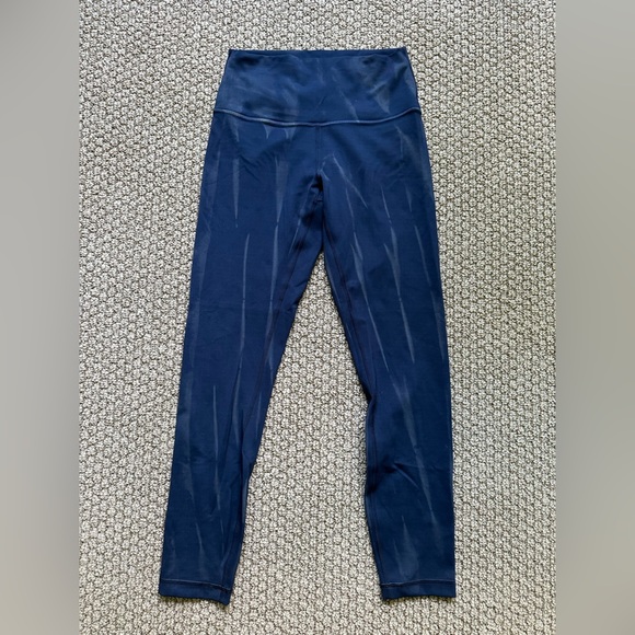 A63 Lululemon Wunder Train High Rise Tight Leggings sz 6 - Picture 1 of 5